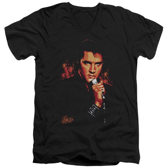 Elvis Presley Trouble V-Neck T-Shirt