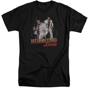 Elvis Presley Burning Love Tall T-Shirt