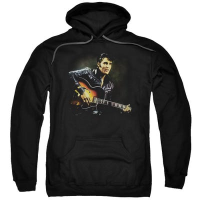 1968 Elvis Presley Playing Guitar Hoodie