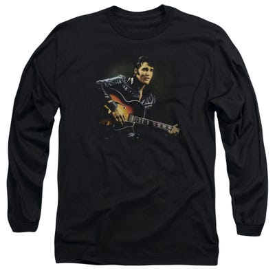 1968 Elvis Presley Playing Guitar Long Sleeve Shirt