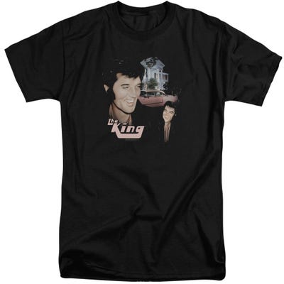 Elvis Presley Home Sweet Home The King Tall T-Shirt