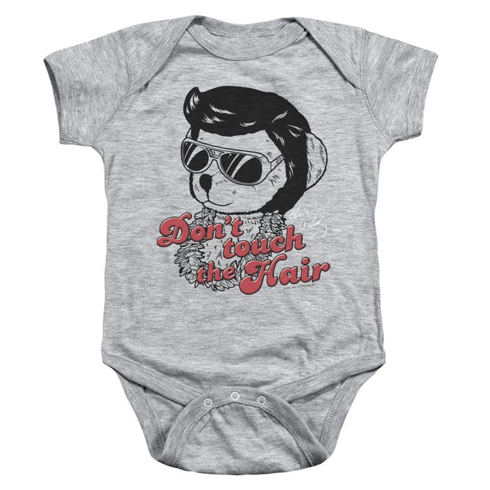 Elvis Presley Dont Touch The Hair Baby Bodysuit