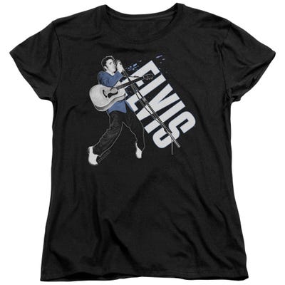 Elvis Presley On His Toes Womens T-Shirt