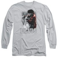 Elvis Presley Black Leather Long Sleeve Shirt