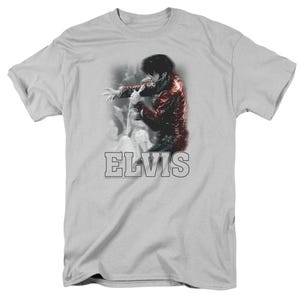 Elvis Presley Black Leather T-Shirt