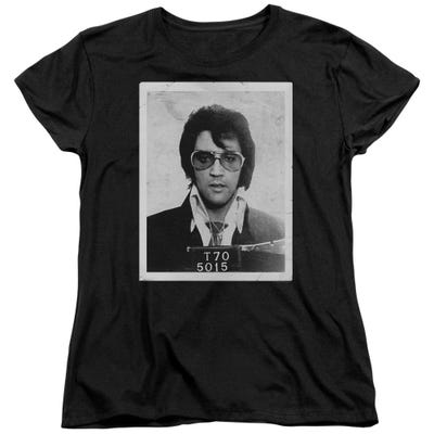 Elvis Presley Framed Womens T-Shirt