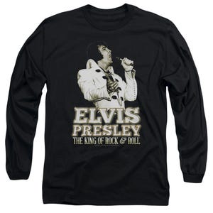 Elvis Presley Golden King Long Sleeve Shirt