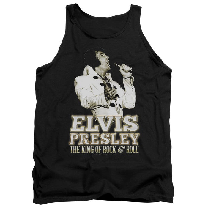 Elvis Presley Golden King Tank Top