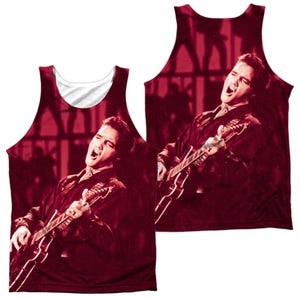 Elvis Presley 1968 Scratched Sublimation Tank Top