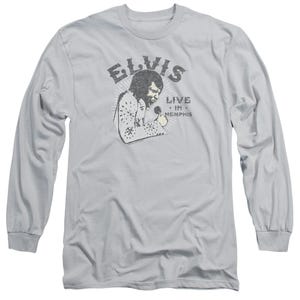 Live In Memphis Elvis Presley Long Sleeve Shirt