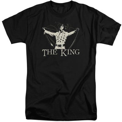 Elvis Presley The King Tall T-Shirt