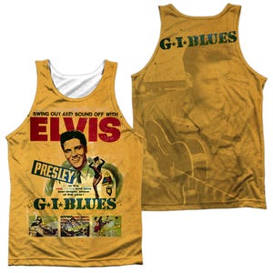 G.I. Blues Elvis Presley Sublimation Tank Top