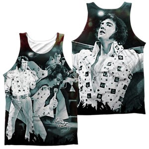 Elvis Presley Now Playing Sublimation Tank Top