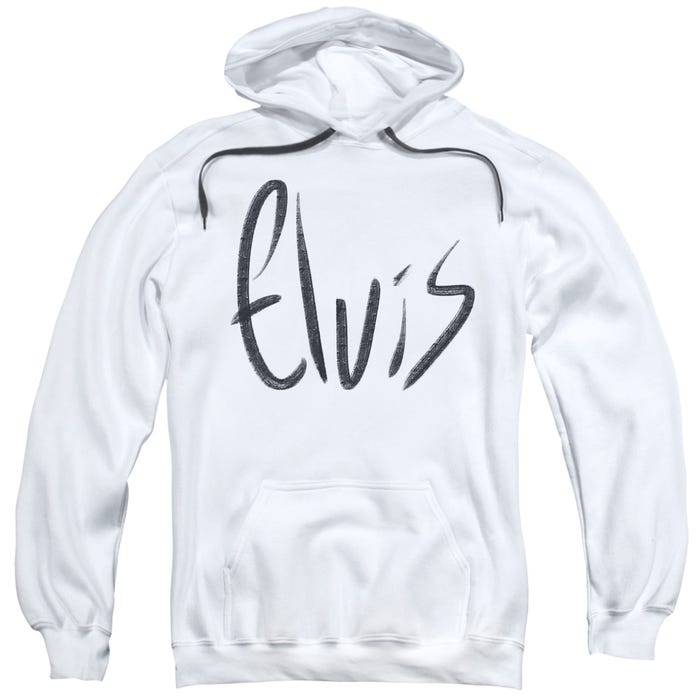 Elvis Presley Sketchy Name Hoodie