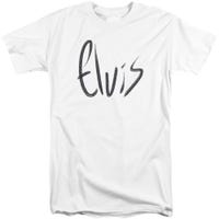 Elvis Presley Sketchy Name Tall T-Shirt