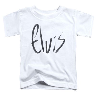 Elvis Presley Sketchy Name Toddler T-Shirt