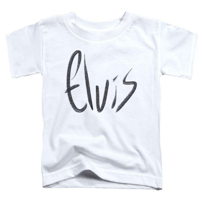 Elvis Presley Sketchy Name Toddler T-Shirt