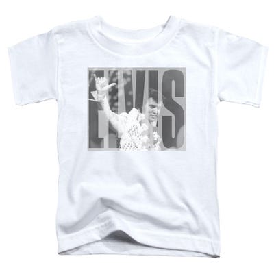 Elvis Presley Aloha Gray Toddler T-Shirt
