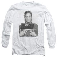 Elvis Presley Army Mug Shot Long Sleeve Shirt