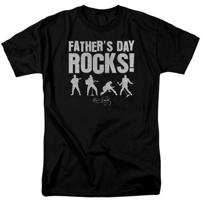 Elvis Presley Father's Day Rocks! T-Shirt