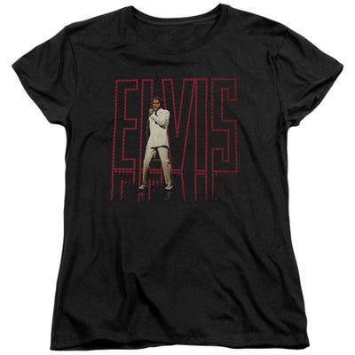 Elvis Presley 68 Album Womens T-Shirt