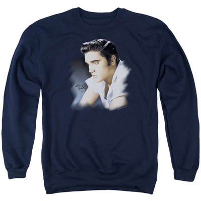 Elvis Presley Blue Profile Sweatshirt