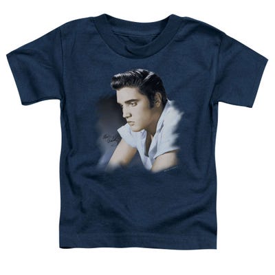 Elvis Presley Blue Profile Toddler T-Shirt