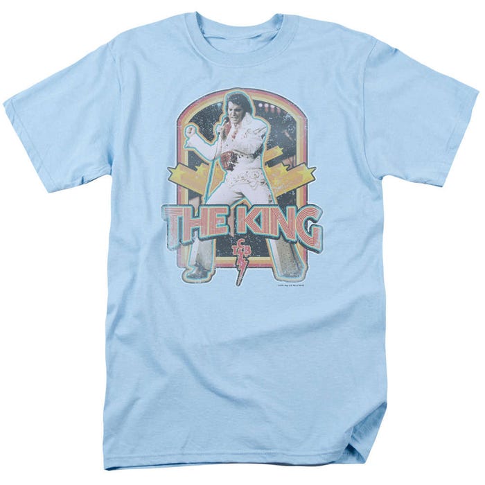 Elvis Presley Distressed King T-Shirt