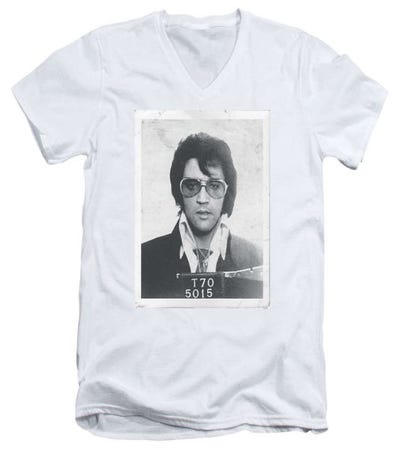 Elvis Presley Framed Photo V-Neck T-Shirt