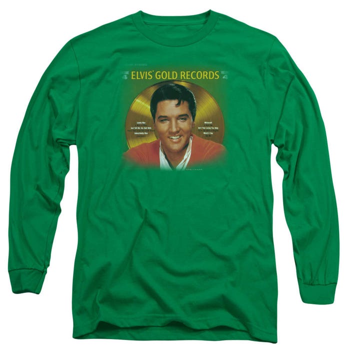 Elvis Presley Gold records Long Sleeve Shirt