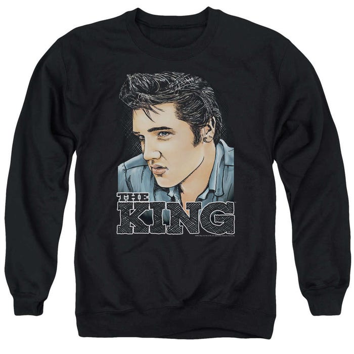 Elvis Presley Graphic of The King Sweatshirt