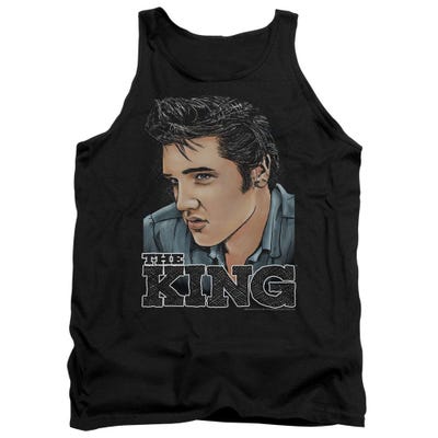 Elvis Presley Graphic of The King Tank Top