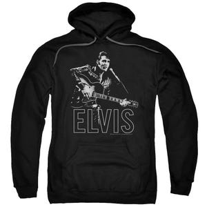 Elvis Presley Guitar In Hand Hoodie