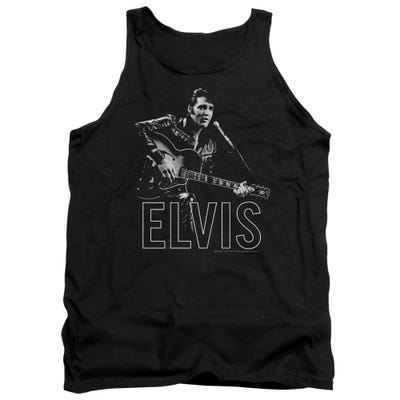 Elvis Presley Guitar In Hand Tank Top