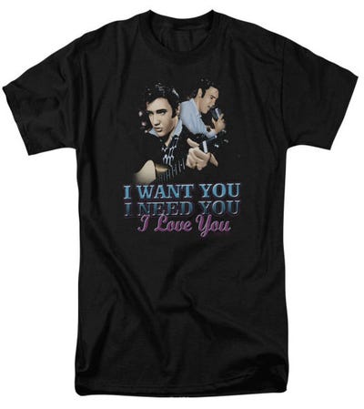 Elvis Presley I Want You T-Shirt