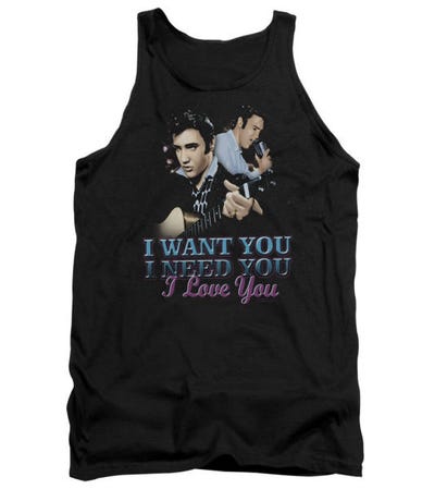 Elvis Presley I Want You Tank Top