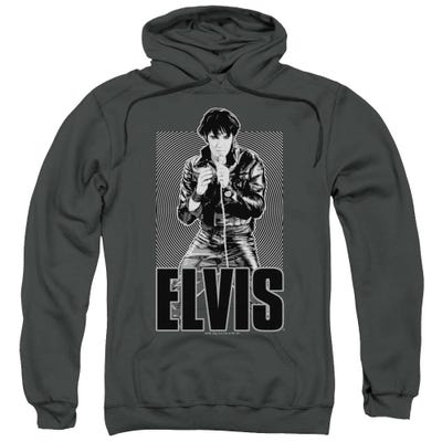 Elvis Presley In Leather Hoodie