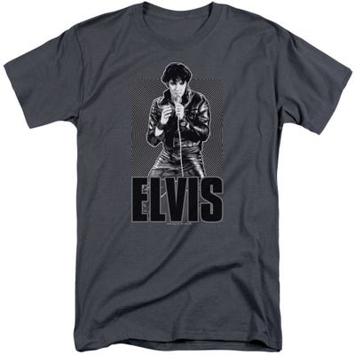Elvis Presley In Leather Tall T-Shirt