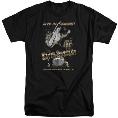 Elvis Presley Live In Buffalo Tall T-Shirt