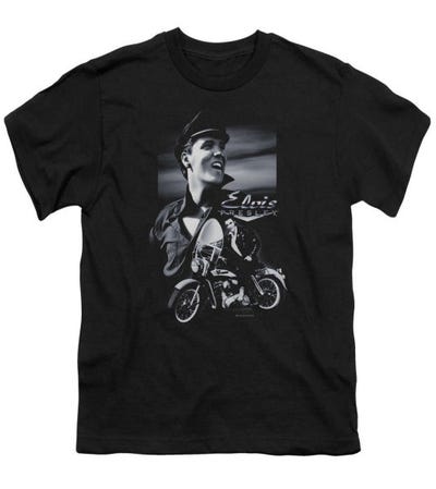 Elvis Presley Motorcycle Kids T-Shirt