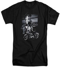 Elvis Presley Motorcycle Tall T-Shirt