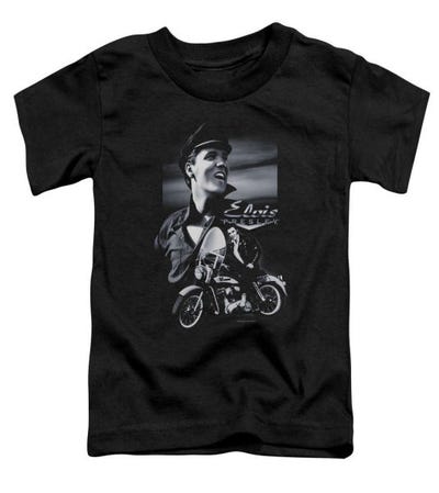 Elvis Presley Motorcycle Toddler T-Shirt