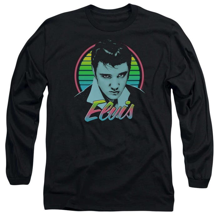 Elvis Presley Neon King Long Sleeve Shirt