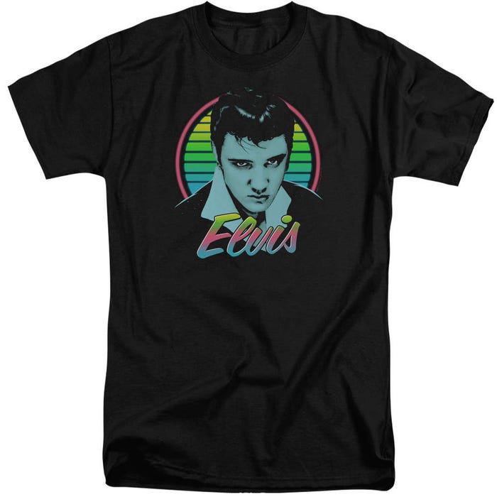 Elvis Presley Neon King Tall T-Shirt