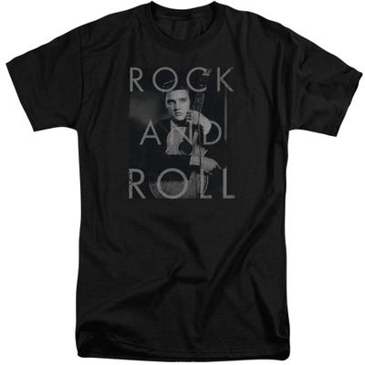 Elvis Presley Rock And Roll Tall T-Shirt