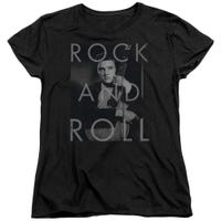 Elvis Presley Rock And Roll Womens T-Shirt