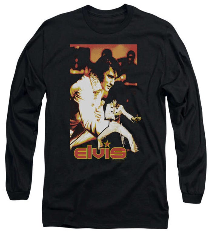 Elvis Presley Showman Long Sleeve Shirt