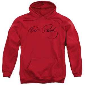 Elvis Presley Signature Sketch Hoodie