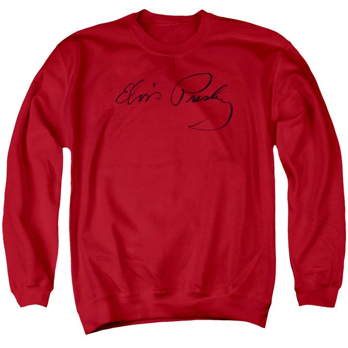 Elvis Presley Signature Sketch Sweatshirt