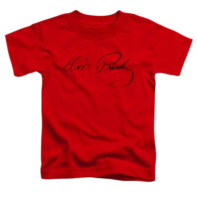 Elvis Presley Signature Sketch Toddler T-Shirt